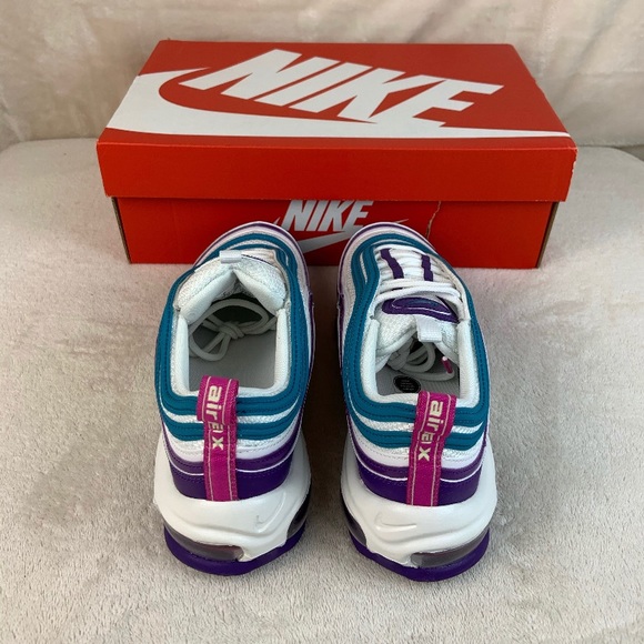 Nike Air Max 97 Summit White/Bright Spruce - Picture 4 of 9